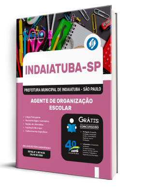Apostila Prefeitura de Indaiatuba - SP 2025 - Agente De Organização Escolar - Imagem 2