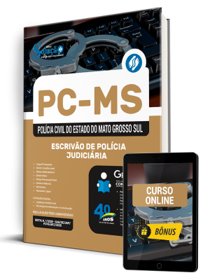 Apostila PC-MS 2025 - Escrivão de Polícia Judiciária - Imagem 1