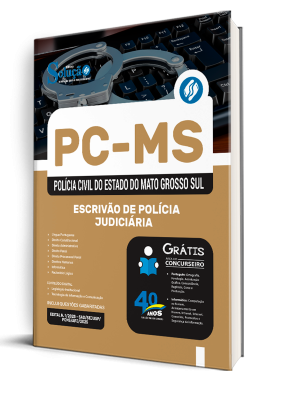 Apostila PC-MS 2025 - Escrivão de Polícia Judiciária - Imagem 2