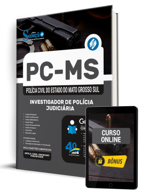 Apostila PC-MS 2025 - Investigador de Polícia Judiciária - Imagem 1