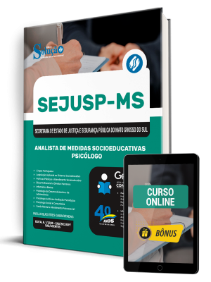 Apostila SEJUSP-MS 2025 - Analista de Medidas Socioeducativas - Psicólogo - Imagem 1