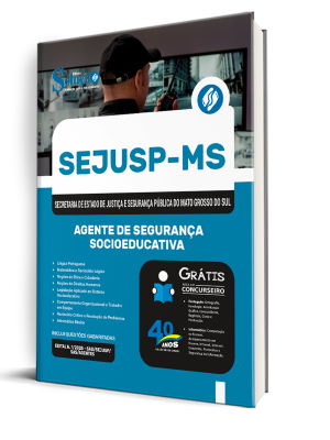 Apostila SEJUSP-MS 2025 - Agente de Segurança Socioeducativa - Imagem 2