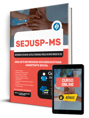 Apostila SEJUSP-MS 2025 - Analista de Medidas Socioeducativas - Assistente Social - Imagem 1