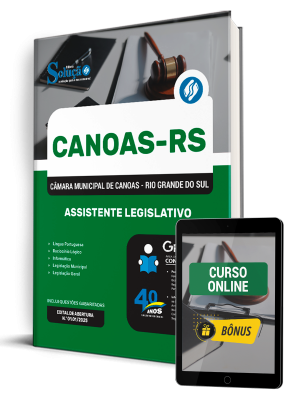 Apostila Câmara de Canoas-RS 2025 - Assistente Legislativo - Imagem 1