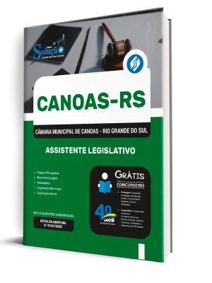 Apostila Câmara de Canoas-RS 2025 - Assistente Legislativo - Imagem 2