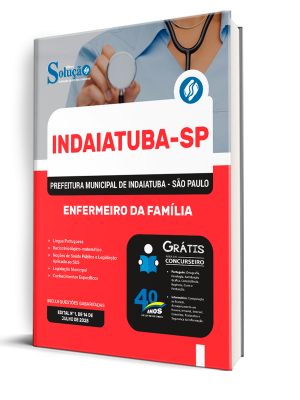 Apostila Prefeitura de Indaiatuba - SP 2025 - Enfermeiro da Família - Imagem 2