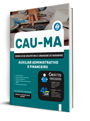 Apostila CAU-MA 2025 - Auxiliar Administrativo e Financeiro - Imagem 2