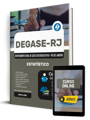 Apostila Degase 2025 - Estatístico - Imagem 1