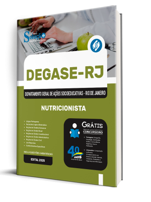 Apostila Degase 2025 - Nutricionista - Imagem 2