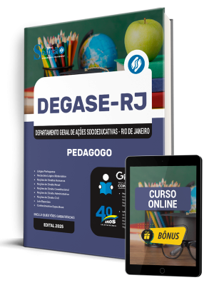 Apostila Degase 2025 - Pedagogo - Imagem 1