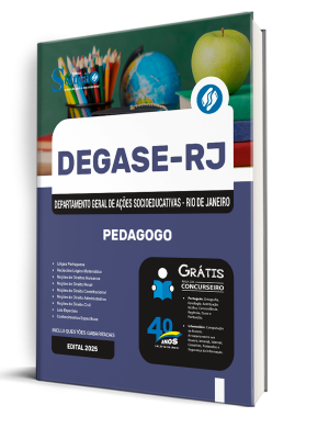 Apostila Degase 2025 - Pedagogo - Imagem 2