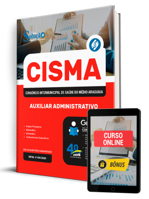 Apostila CISMA 2025 - Auxiliar Administrativo - Imagem 1