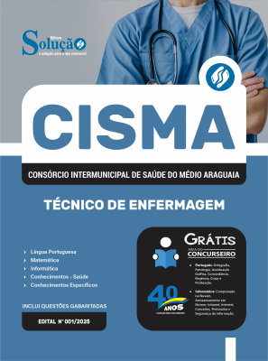 Apostila CISMA 2025 - Técnico de Enfermagem - Imagem 3