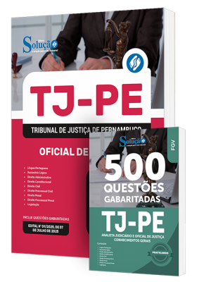 Combo TJ-PE - Oficial de Justiça - Imagem 1