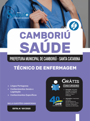 Apostila Prefeitura de Camboriú - SC 2025 - Técnico de Enfermagem - Imagem 3
