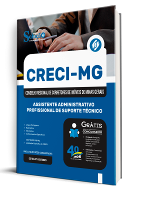 Apostila CRECI-MG 2025 - Assistente Administrativo - Profissional de Suporte Técnico - Imagem 2