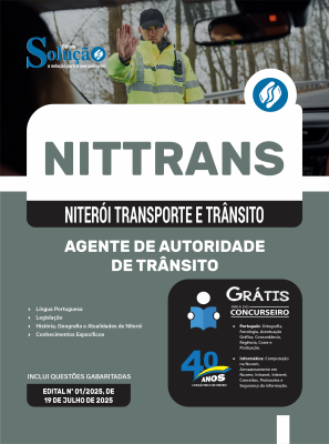 Apostila NITTRANS 2025 - Agente de Autoridade de Trânsito - Imagem 3
