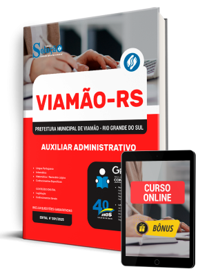 Apostila Prefeitura de Viamão - RS 2025 - Auxiliar Administrativo - Imagem 1