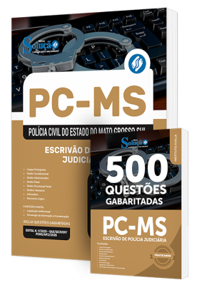 Combo PC-MS - Escrivão de Polícia Judiciária - Imagem 1
