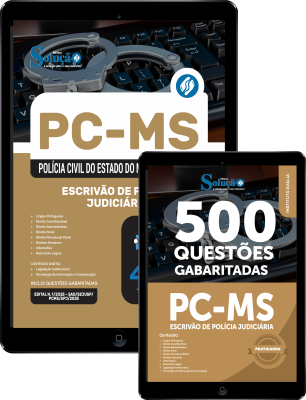 Combo PC-MS - Escrivão de Polícia Judiciária - Imagem 1