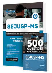 Capa Combo SEJUSP-MS - Agente de Segurança Socioeducativa