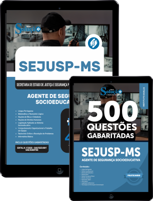 Combo SEJUSP-MS - Agente de Segurança Socioeducativa - Imagem 1