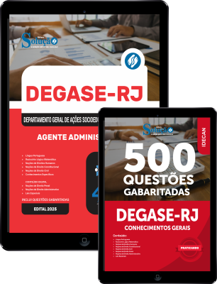Combo DEGASE - Agente Administrativo - Imagem 1