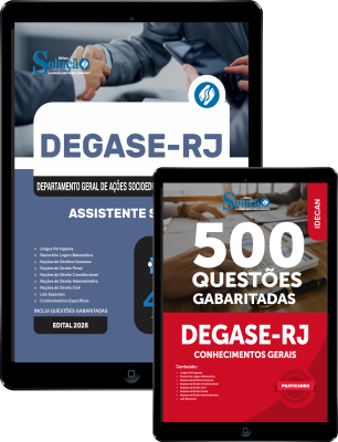 Combo DEGASE - Assistente Social - Imagem 1