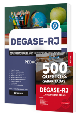 Combo DEGASE - Pedagogo - Imagem 1