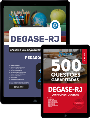 Combo DEGASE - Pedagogo - Imagem 1