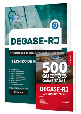 Combo DEGASE - Técnico de Enfermagem - Imagem 1
