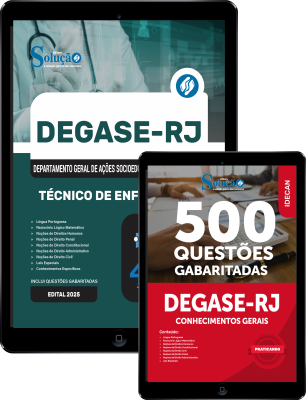 Combo DEGASE - Técnico de Enfermagem - Imagem 1