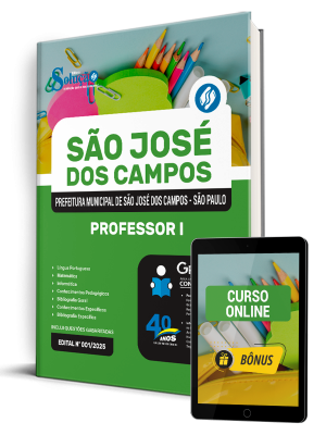 Apostila Prefeitura de São José dos Campos - SP 2025 - Professor I - Imagem 1