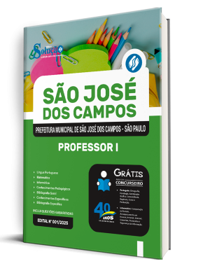 Apostila Prefeitura de São José dos Campos - SP 2025 - Professor I - Imagem 2
