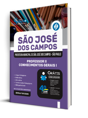 Apostila Prefeitura de São José dos Campos - SP 2025 - Professor II - Conhecimentos Gerais - Imagem 2