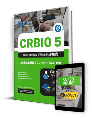 Apostila CRBio-5 2025 - Assistente Administrativo - Imagem 1