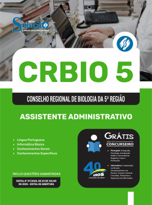 Apostila CRBio-5 2025 - Assistente Administrativo - Imagem 3