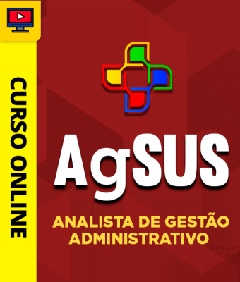 Curso AgSUS - Analista de Gestão - Administrativo - Imagem 1