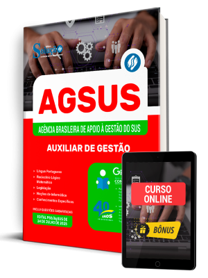 Apostila AgSUS 2025 - Auxiliar de Gestão - Imagem 1
