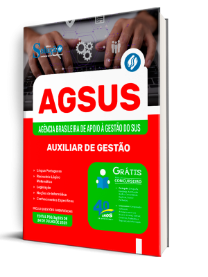 Apostila AgSUS 2025 - Auxiliar de Gestão - Imagem 2