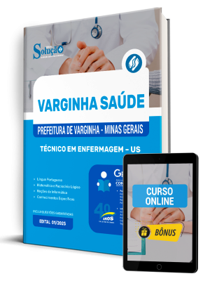 Apostila Prefeitura de Varginha - MG 2025 - Técnico em Enfermagem - US - Imagem 1
