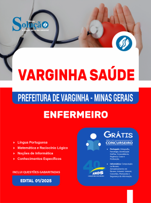 Apostila Prefeitura de Varginha - MG 2025 - Enfermeiro - Imagem 3