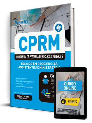 Apostila CPRM 2025 - Técnico em Geociências - Assistente Administrativo - Imagem 1