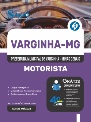 Apostila Prefeitura de Varginha - MG 2025 - MOTORISTA - Imagem 3