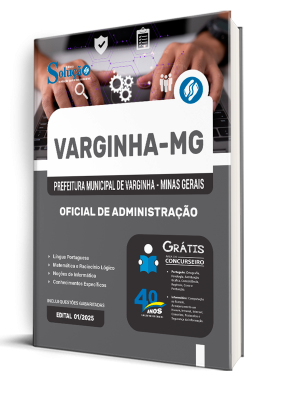 Apostila Prefeitura de Varginha - MG 2025 - Oficial de Administração - Imagem 2