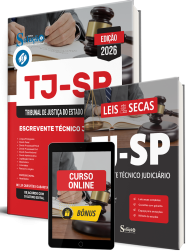 Apostila TJ-SP 2025 - Escrevente Técnico Judiciário + Bônus