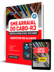 Capa Apostila Prefeitura de Arraial do Cabo - RJ 2025 - Inspetor de Alunos