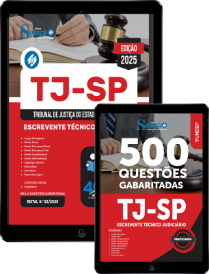 Combo TJ-SP - Escrevente Técnico Judiciário - Imagem 1