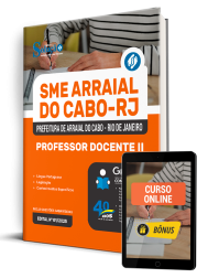 Capa Apostila Prefeitura de Arraial do Cabo - RJ 2025 - Professor Docente II