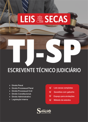 Leis na Íntegra TJ-SP - Escrevente Técnico Judiciário - Imagem 2